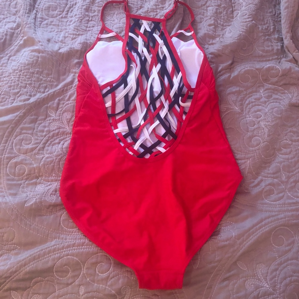 Patriotic bathing suit